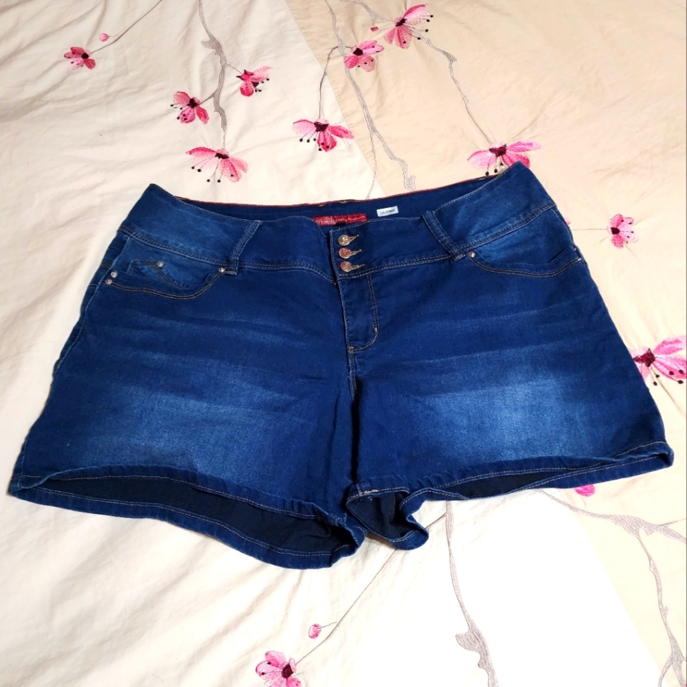 Royalty For Me Plus Jean Shorts